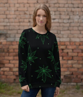 Fifth Degree® Cannabis Soft Brushed Fleece Inside Sweatshirt