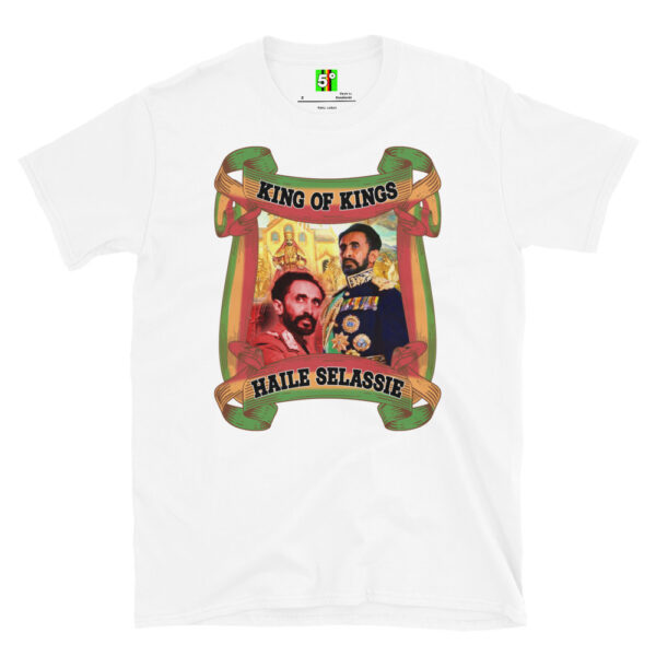 Fifth Degree™ Haile Selassie Shirt King of Kings Jah Rastafari Clothing Reggae Colors